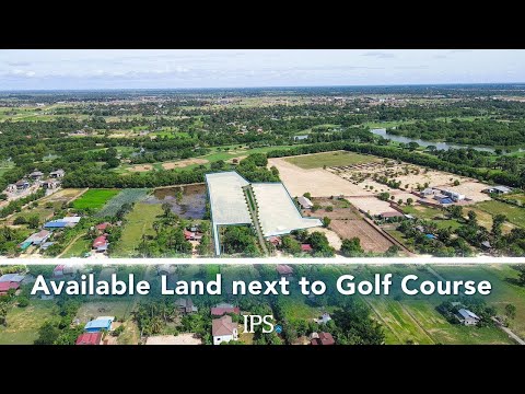 Land For Sale - Next to Golf Course, Svay Dangkum, Siem Reap thumbnail