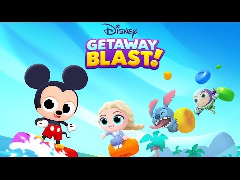 Disney Getaway Blast! - Intro and Souvenir Stand Levels 1-8 with Mickey Mouse