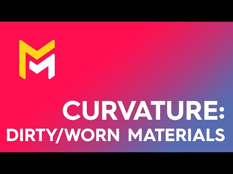 Maverick Render Product Viz Materials Dirty/Worn