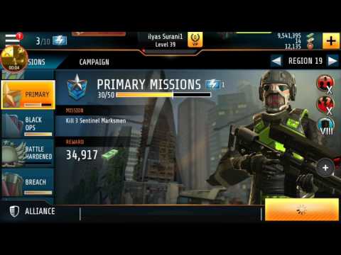 Kill Shot Bravo Region 19=31 Primary Mission Complete