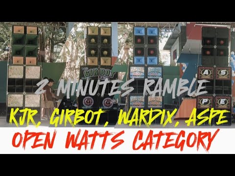 OPEN WATTS CATEGORY 2 MINUTES RAMBLE, KJR,WARDIX, GIRBOT, ASPE, SETIO BUNGOYAN CULO BURBON