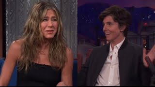 Tig Notaro and Jennifer Aniston talking about each other on different interviews...
