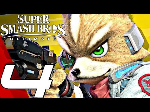 Super Smash Bros Ultimate - Gameplay Walkthrough Part 4 - Star Fox (World of Light) Switch