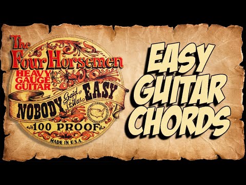 THE FOUR HORSEMEN  Nobody Said it Was Easy - guitar chords (easy version)
