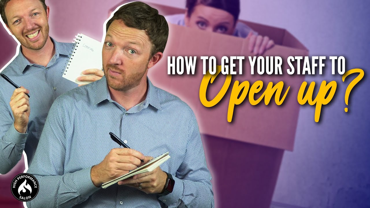 Team Building In The Salon (How To Get The Quietest People To Open Up!)