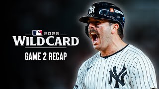 Wild Card Game 2 Recap | NEW YORK YANKEES 2025