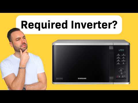 What Size Inverter for a Microwave?