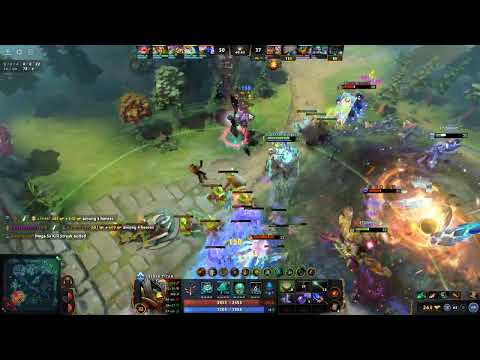 OG Chu RARE footage with OG Misha PARTY training as position 4 and 5 dota 2 - Public game