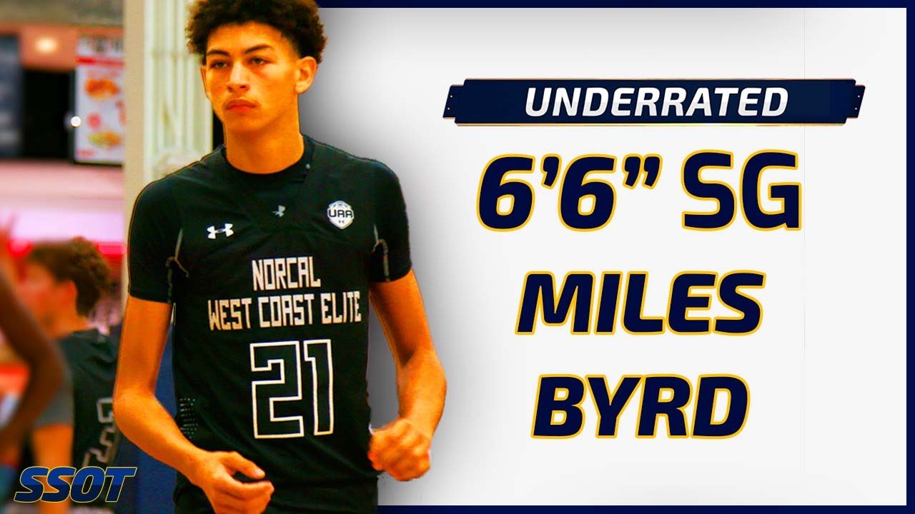 Miles Byrd from Lincoln High in Stockton, CA, is an Athletic Guard with a High Ceiling