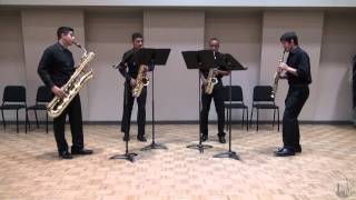 HUSQC 2013: The Sonus Saxophone Quartet