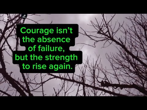Success & Failure | The Courage to Keep Going