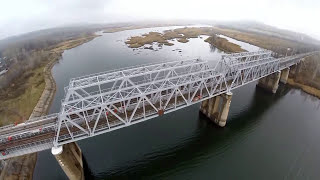 preview picture of video 'Сокский железнодорожный мост г. Самара'