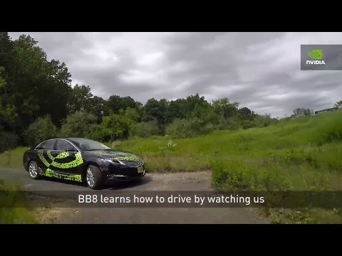 Nvidia BB8 - Demonstration of NVIDIA AI Car "BB8"