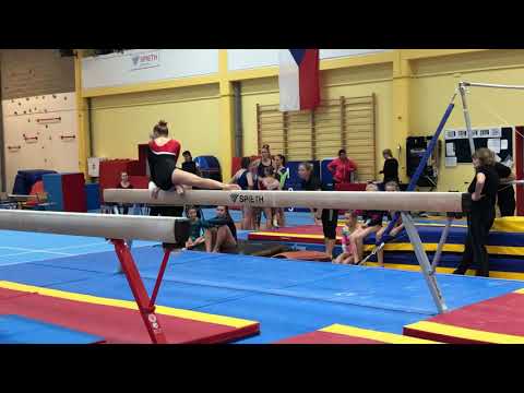 Hedvika Č. - Ještědský pohár 2019, VS5B, kladina