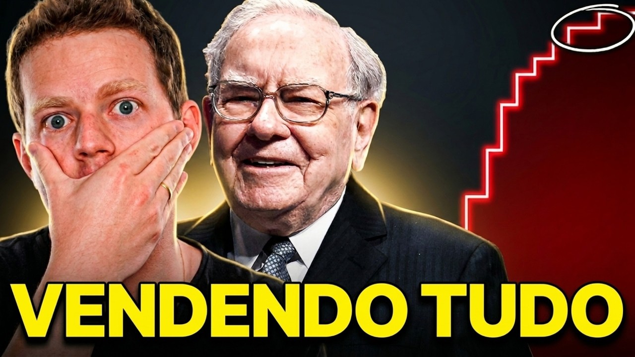WARREN BUFFETT vendeu 50% DAS AÇÕES (HORA DE VENDER TUDO?)