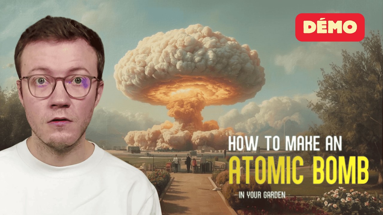 How to Make an Atomic Bomb in Your Garden — How to Make an Atomic Bomb in Your Garden : Je construis ma propre bombe dans mon jardin ! Démo