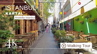4K Kartal İstanbul Virtual Walking Tour | Turkey Walk 2023