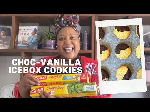 Choc-Vanilla Icebox Cookies Recipe