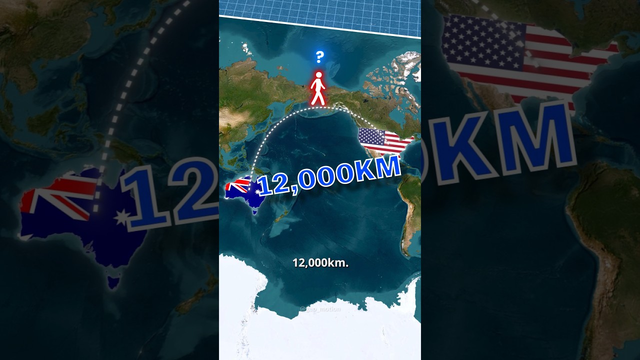 Can You Walk from Australia to the USA?