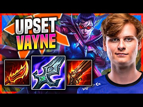 WHEN UPSET PICKS VAYNE! - FNC Upset Plays Vayne ADC vs Caitlyn! | Challenger TV
