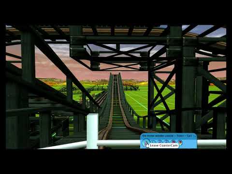 RollerCoaster Tycoon 3: Complete Edition - The Vortex Wooden Coaster