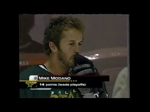 Dallas Stars at Mighty Ducks of Anaheim Game 6 — May 5, 2003 - Mr. Willa Ford Mike Modano
