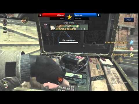EGL7 : Call of Duty MW3 (PS3) : eNigma vs Infensus : WBR1 - Map 2 Part 2