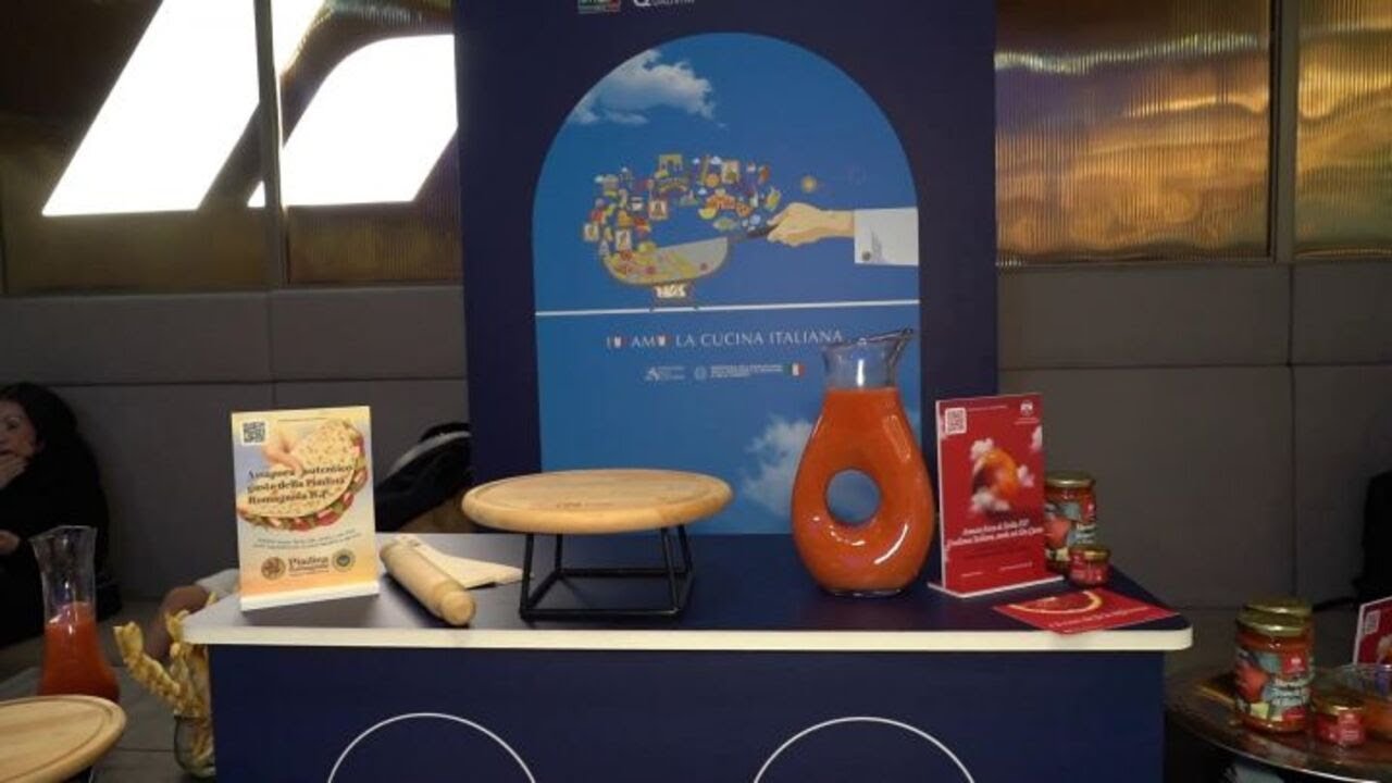 Ita Airways, all'aeroporto di Fiumicino viaggio nelle eccellenze Dop e Igp