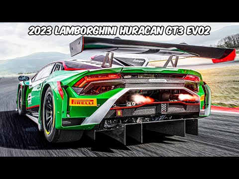 2023 Lamborghini Huracan GT3 EVO2 Premiere Launch