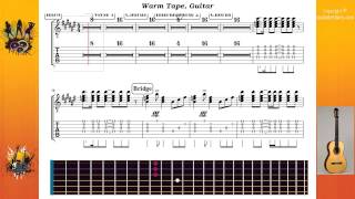 Warm Tape - Red Hot Chili Peppers - Guitar