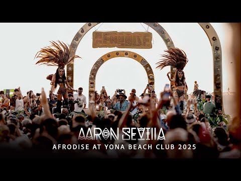 Aaron Sevilla Live at Yona Beach Club: AFRODISE - Afrohouse Latin House DJ Set in the Rain!"