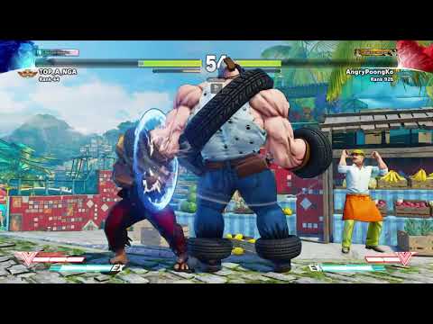 Street Fighter 5 Replays: Tokido (Akuma) vs Poongko (Abigail)
