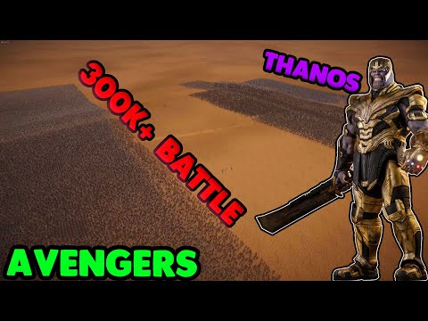THANOS ARMY VS AVENGERS ARMY | Ultimate Epic Battle Simulator 2