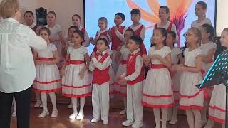 Jig along home. Woody Guthrie. детский хор "Campanella"