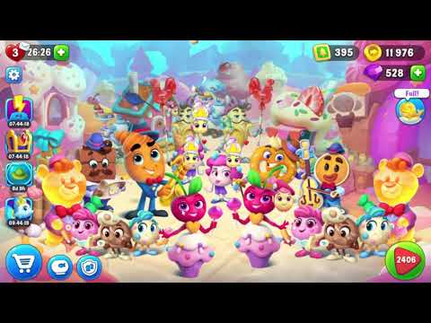 Fishdom 2406 Hard Level - NO BooSTERS