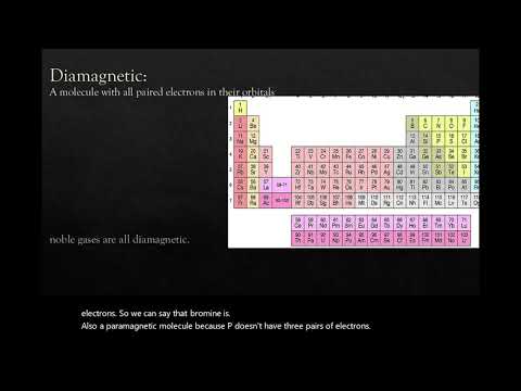 paramagnetic vs diamagnetic | Nilab Mohammad Rafi