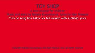 TOY SHOP MEDLEY with links to full songs and subtitled lyrics