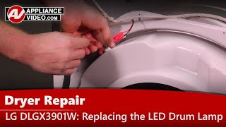 LG Dryer Repair: LED Lamp Will Not Illuminate
