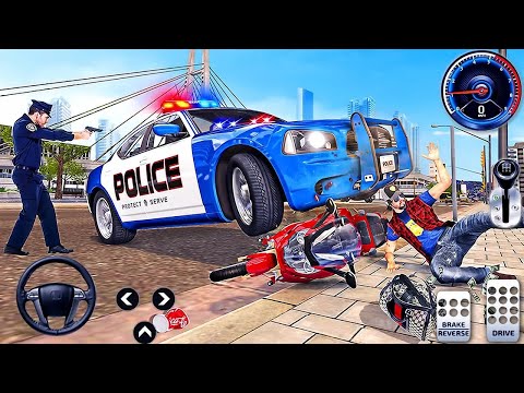 Police Car Chase Simulator 3D Game - Real Cop Cars Driving Simulator 2026 - Android GamePlay