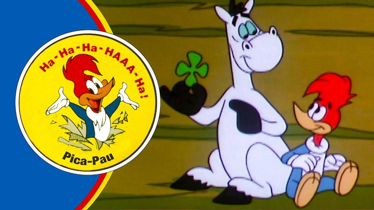 O Pica-Pau Mais Sortudo | 2.5 Horas de Episódios Antigos | Pica-Pau em Português