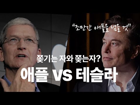 애플VS테슬라, 일론머스크의 계획? | 경기침체를 타개할 테슬라 생태계