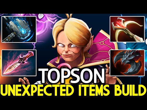 TOPSON [Invoker] Unexpected Items Build What a Play Dota 2