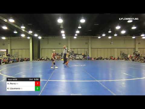 60 Lbs Final Hannah Perro Team Maine Vs Khyla Lipumano Team Arizona