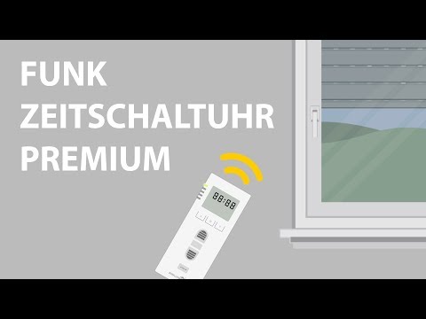 Funk Zeitschaltuhr Premium - Zeitschaltuhr, Handsender und Wandschalter — Schellenberg