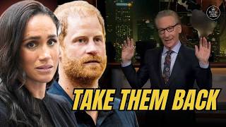 MEGFLIP! Bill Maher MOCKS Harry & Meghan’s UK Return on Live TV