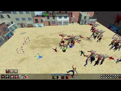 Hooligans fight 13vs25