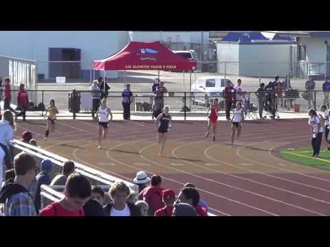 JVG 200m vs Marina & NH 4-3-14 - Los Alamitos Girls