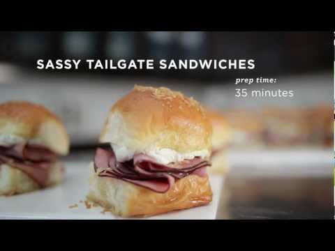 Sassy Tailgate Sandwiches Recipe | PHILADELPHIA Cream Cheese