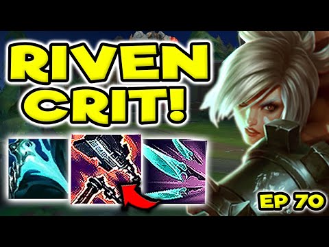 CRIT RIVEN RETURNS! (ONE COMBO = 3000 DAMAGE) - S11 RIVEN TOP GAMEPLAY (Season 11 Riven Guide) #70