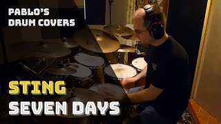 Seven Days (STING) - drum cover by Pablo De Biasi